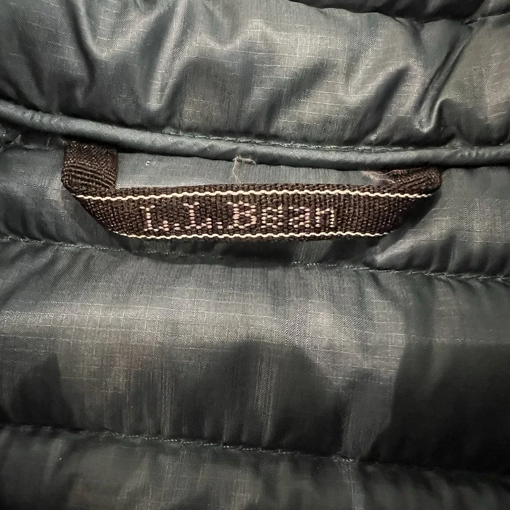 LL Bean‎ Downtek Goose Down Pertex Quantum Puffer Vest Women's Size Large